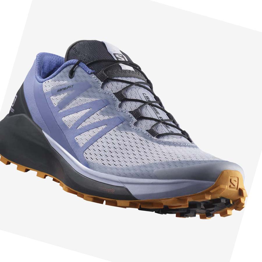 Tenis Para Trail Running Salomon SENSE RIDE 4 Mujer Azules | MX 2748JPQ